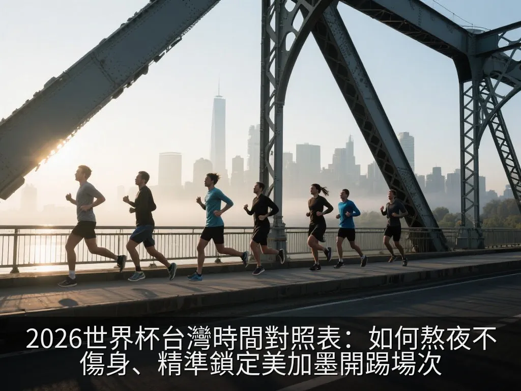 2026世界杯台灣時間對照表：如何熬夜不傷身、精準鎖定美加墨開踢場次